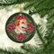 Edge Collections - 2.8125" - Multicolor - Personalizable Labrador Retriever Christmas Ornament - 1 Piece
